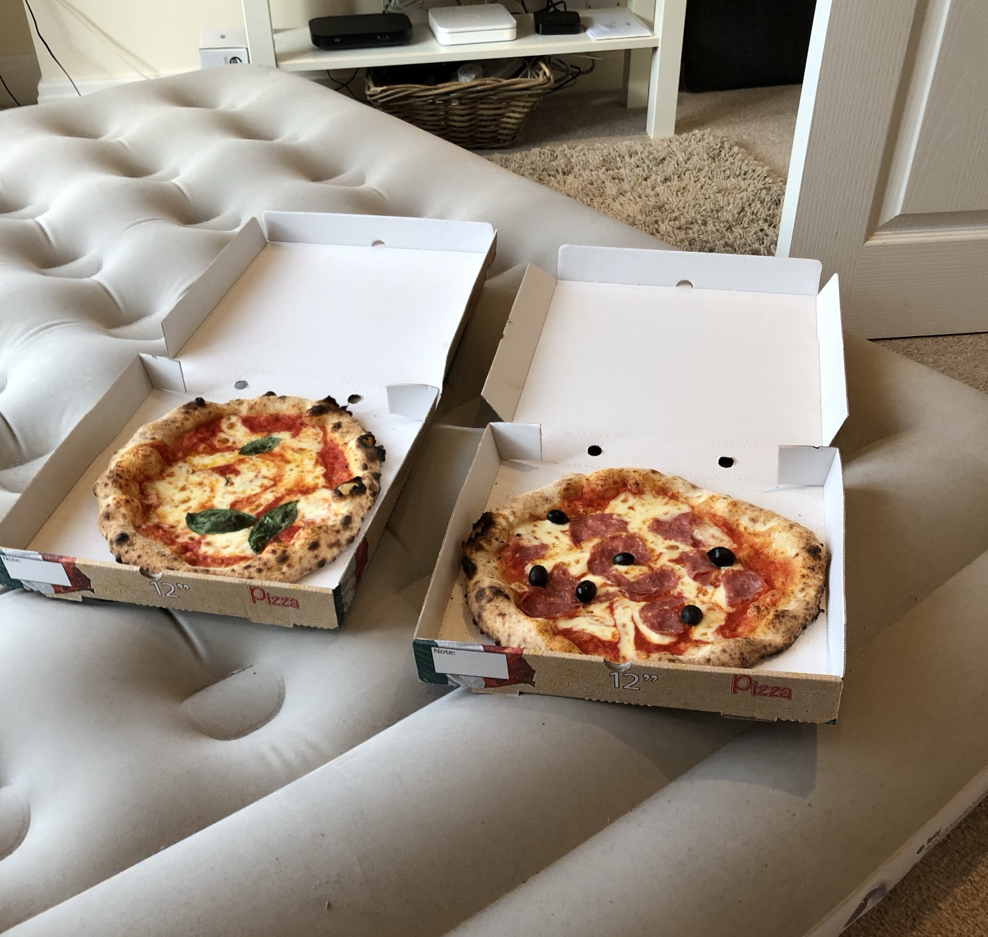 First flat, same house
